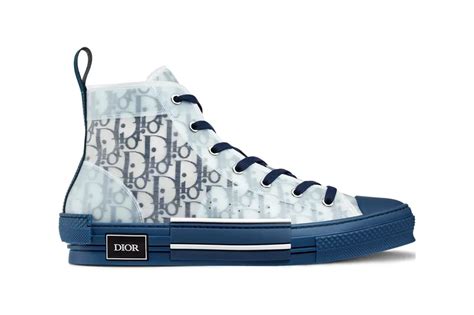 dior high tops navy